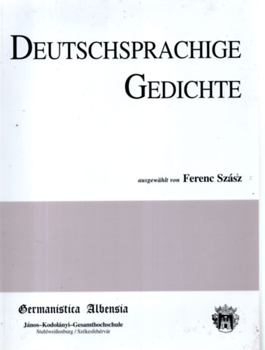 Sz�sz Ferenc - Deutschsprachige Gedichte