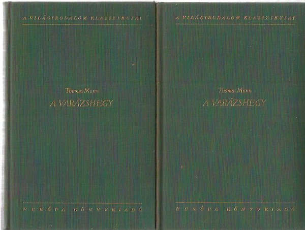 Thomas Mann - A var�zshegy I-II.