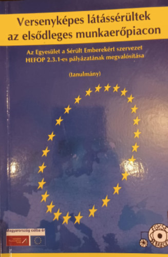 Versenyképes látássérültek az elsődleges munkaerőpiacon