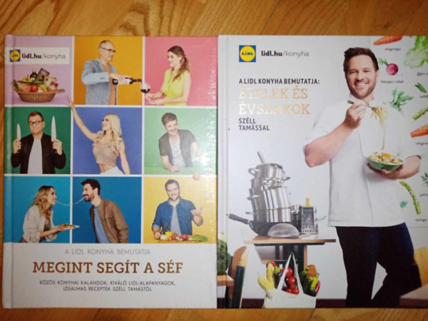 Szll Tams - Megint segt a sf - Kzs konyhai kalandok, kivl LIDL-alapanyagok, izgalmas receptek Szll Tamstl + telek s vszakok Szll Tamssal