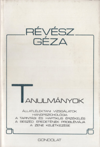 R�v�sz G�za - Tanulm�nyok (R�v�sz)