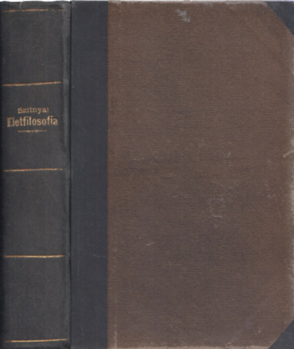 Szitnyai Elek - Az letfilosofia problmi