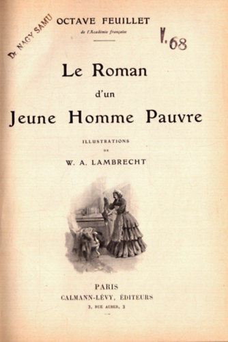 W. A. Lambrecht - Le Roman d'un Jeune Homme Pauvre
