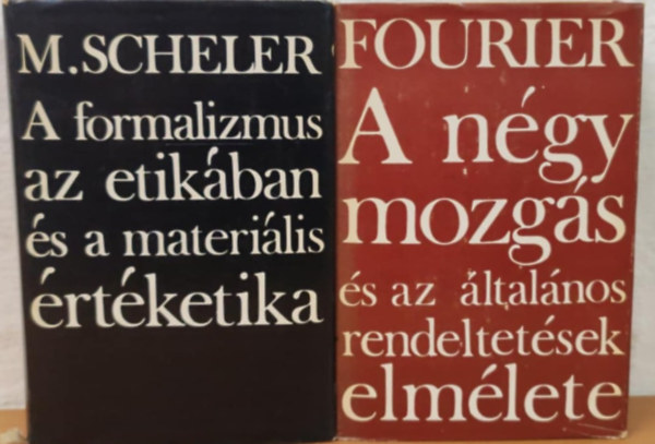 Charles Fourier M. Scheler - Filozfiai knyvcsomag