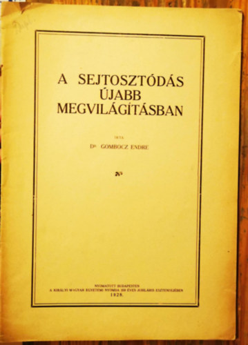 Dr. Gombocz Endre - A sejtosztds jabb megvilgtsban