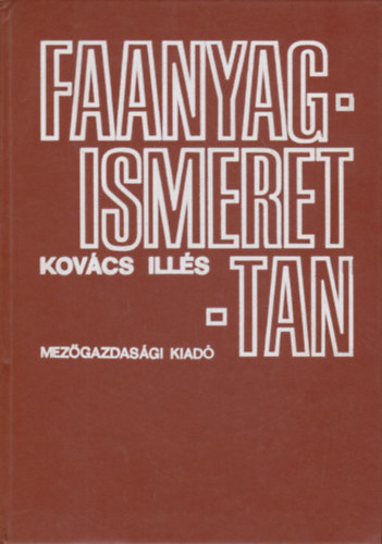 Kov�cs Ill�s - Faanyagismerettan