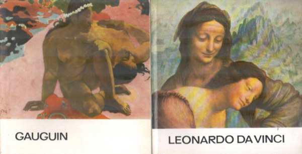 A mvszetek kisknyvtra 8 db ( Gauguin, Leonardo da Vinci, Rodin, Mares, Rubens, Mrffy, Monet, Chagall )