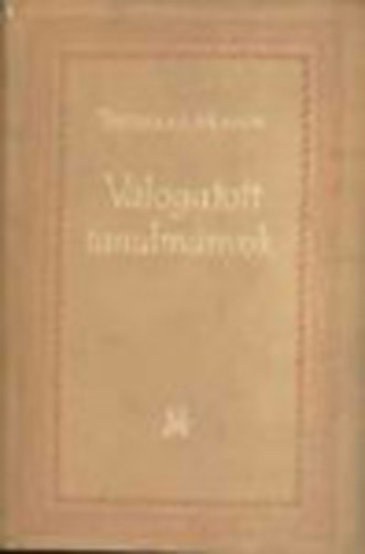 Thomas Mann - Válogatott tanulmányok