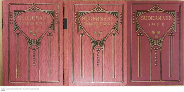 Sudermann Hermann - Énekek éneke I-II. + Gond ( 3 kötet )