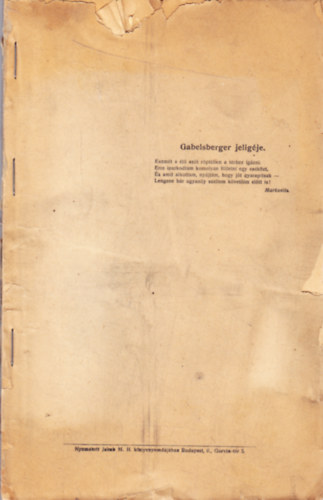 Markovits Iv�n - Gyorsir�s Gabelsberger rendszere szerint