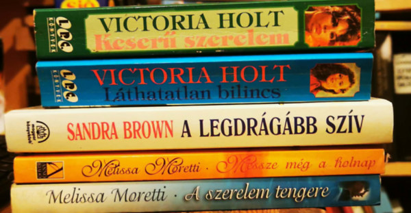 Holt Victoria, Melissa Moretti Brown Sandra - Romantikus k�nyvcsomag 5 db