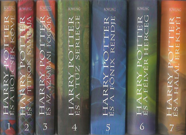 J. K. Rowling - Harry Potter 1-7.