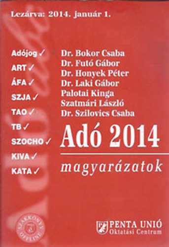 dr. Herich Gyrgy - Ad magyarzatok 2014
