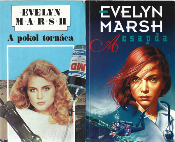 Evelyn Marsh - 3 db k�nyv, A pokol torn�ca, A csapda, T�l�l�s