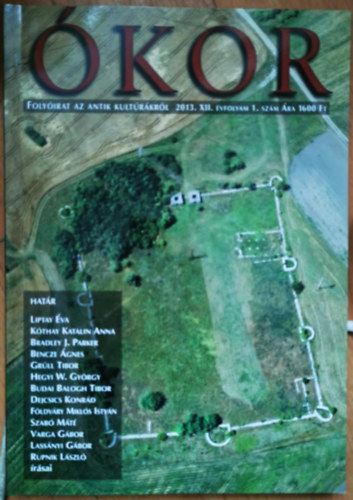 kor - Folyirat az antik kultrrl 2013. XII. vfolyam 1. szm