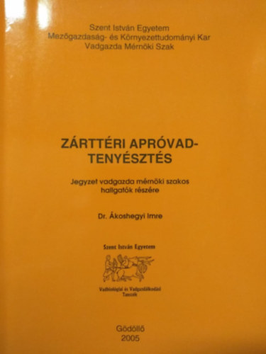 koshegyi Imre - Zrttri aprvadtenyszts