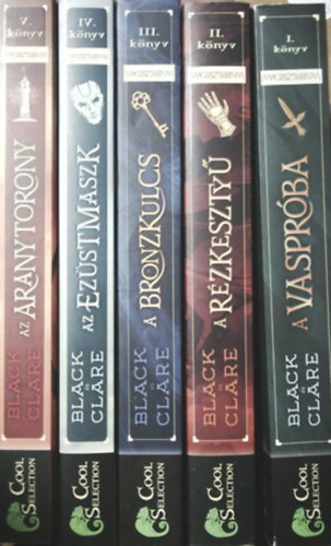 Cassandra Clare Holly Black - Magisztérium 1-5. / A vaspróba + A rézkesztyű + A bronzkulcs + Az ezüstmaszk + Az aranytorony
