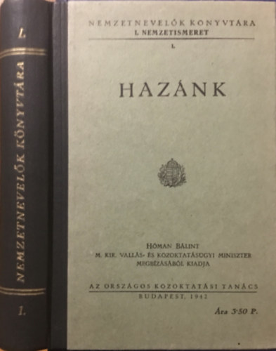 Hman Blint - Nemzetnevelk knyvtra I./1.-Haznk
