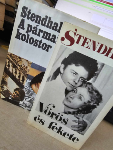 Stendhal - 2 db. Stendhal knyv: A prmai kolostor + Vrs s fekete