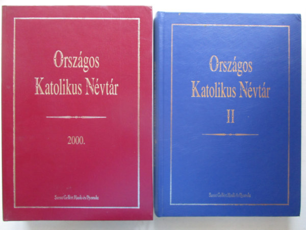 Mig Bal�zs; Dr. K�ldy M�ria - Orsz�gos katolikus n�vt�r I.-II. (Szerzetesi k�tet)