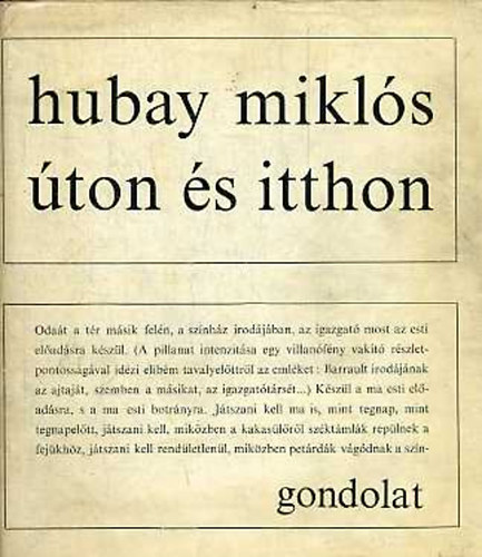 Hubay Mikls - ton s itthon