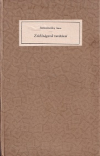 Benoschofsky Imre - Zsidsgunk tantsai