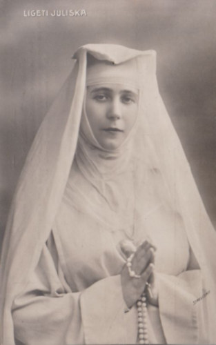 Ligeti Juliska színésznő (1877-1945) (képeslap)