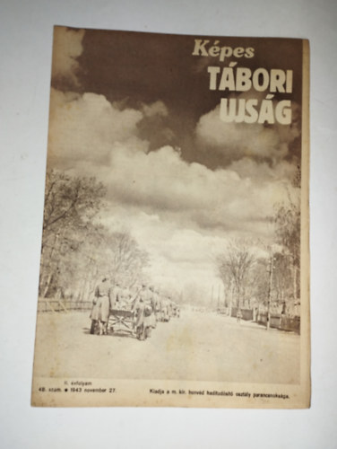 K�PES T�BORI UJS�G II. �vfolyam 48. sz�m - 1943 november 27.