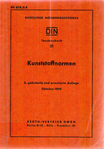 Kunststoffnormen