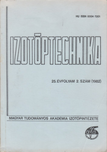 Izotptechnika 25. vfolyam 2. szm (1982)