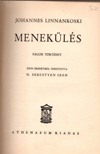 Johannes Linnankoski - Menekls