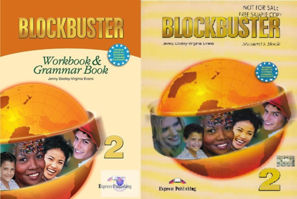 Jenny Dooley Virginia Evans - Blockbuster 2 - Workbook and Grammar Book + Student's Book