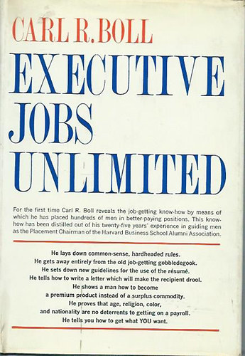 Carl R. Boll - Executive Jobs Unlimited