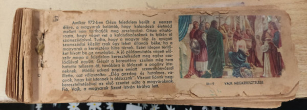 Régi magyar történelmes matricás album, SZIT (Szent István szappan) gyűjtője