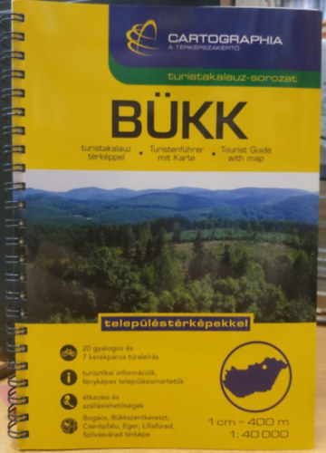 Berki Zoltán - Bükk turistakalauz térképpel - településtérképekkel