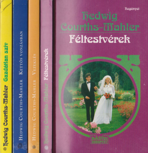 Hedwig Courths-Mahler - Fltestvrek + Vezekls + Ketts vonzsban + Gazdtlan szv (ngy m)