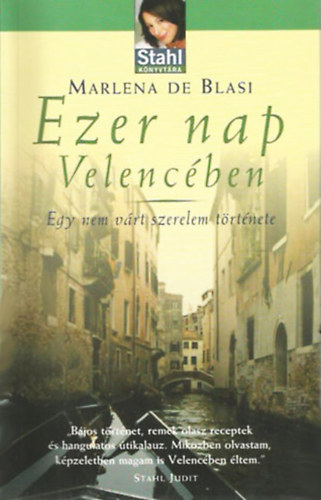 Marlena de Blasi - Ezer nap Velencben - Stahl Knyvtra 2.