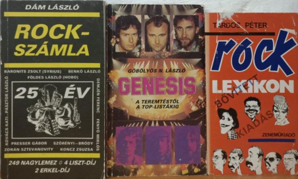 Gblys N. Lszl, Tardos Pter Dm Lszl - Rock trtneti knyvcsomag
