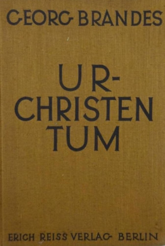 Georg Brandes - Urchristentum