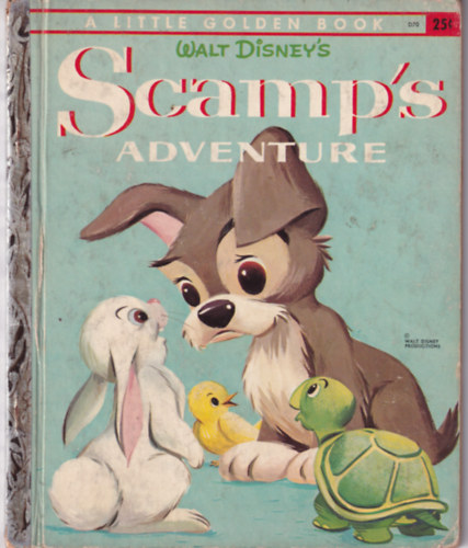 Walt Disney's Scamp's Adventure (A Little Golden Book)