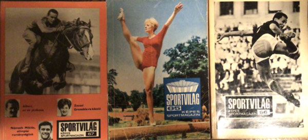 Sportvilág képes sportmagazin 1965. 1966. 1967.