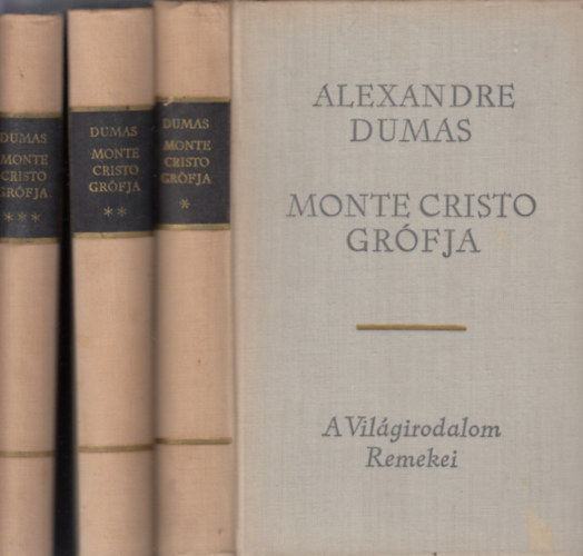 Alexandre Dumas - Monte Cristo gr�fja I-III.