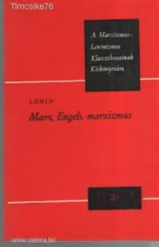 Lenin - Marx, Engels, Marxizmus