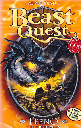 Adam Blade - Ferno the Fire Dragon (Beast Quest)