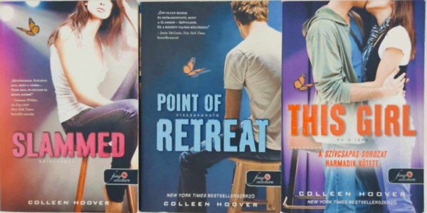 Colleen Hoover - Szvcsaps 1-3. / Slammed - Szvcsaps / Point of Retreat - Visszavonul / This Girl - Ez a lny /