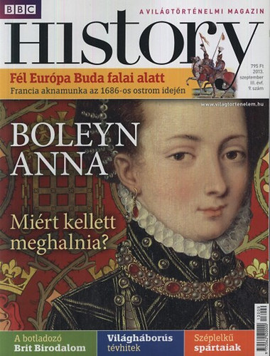 BBC History 2013. III. vfolyam. 9. szm - Szeptember