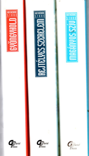 Katherine Stone - 3 db Katherine Stone könyv együtt 1. Gyöngyhold, 2. Rejtélyes szerelem, 3. Magányos szív