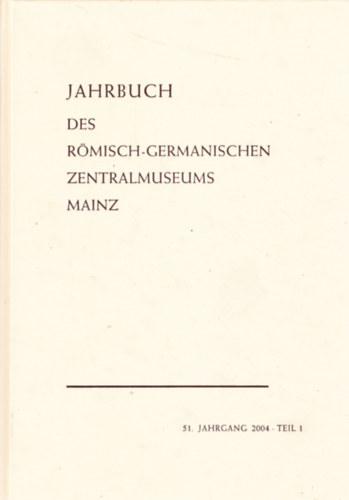 Jahrbuch des Rmisch-Germanischen Zentralmuseums Mainz
