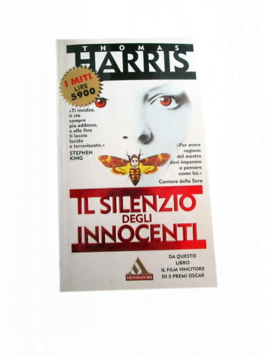Thomas Harris - Il silenzio degli innocenti (A b�r�nyok hallgatnak Olasz nyelven)