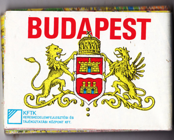 Budapest t�rk�p (az 1992-es Budapesti �tmutat� �s C�mt�r 1992 - �j �vfolyam mell�klete)